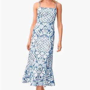 NWT Alexis Blue Fance Nolana Dress XS. Stunning Dress!!!!